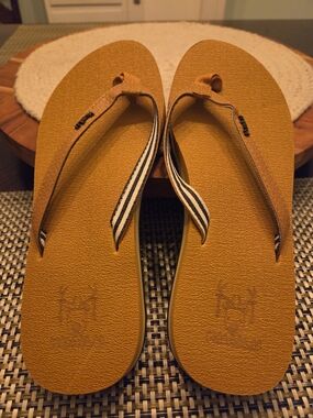 Women's Kuailu Flip Flop Sandals in Tan